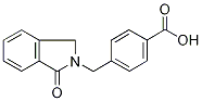 4-[(1,3-Dihydro-1-oxo-2H-isoindol-2-yl)methyl]benzoic acid|