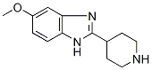 5-Methoxy-2-(piperidin-4-yl)-1H-benzimidazole 结构式