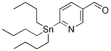 2-(Tributylstannyl)pyridine-5-carboxaldehyde Structure