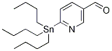 2-(Tributylstannyl)pyridine-5-carboxaldehyde 结构式