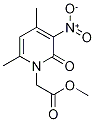 Methyl (4,6-dimethyl-3-nitro-2-oxopyridin-1(2H)-yl)acetate Struktur