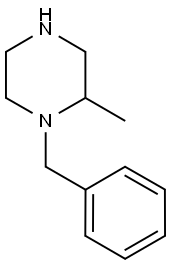 1-BENZYL-2-METHYLPIPERAZINE 化学構造式