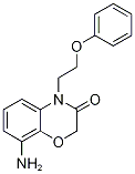 8-Amino-4-(2-phenoxyethyl)-2H-1,4-benzoxazin-3(4H)-one Structure