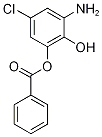 2-Amino-6-(benzoyloxy)-4-chlorophenol, 3-(Benzoyloxy)-5-chloro-2-hydroxyaniline,,结构式