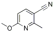 6-Methoxy-2-methylpyridine-3-carbonitrile, 3-Cyano-6-methoxy-2-methylpyridine,,结构式