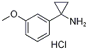  1-Amino-1-(3-methoxyphenyl)cyclopropane hydrochloride, 3-(1-Aminocycloprop-1-yl)anisole hydrochloride