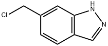 6-(Chloromethyl)-1H-indazole Struktur