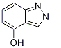 4-Hydroxy-2-methyl-2H-indazole,,结构式