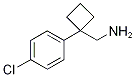 [1-(4-Chlorophenyl)cyclobutyl]methylamine,,结构式