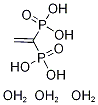Ethene-1,1-diylbis(phosphonic acid) trihydrate Structure