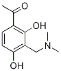 2',4'-Dihydroxy-3'-[(dimethylamino)methyl]acetophenone Structure