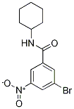 3-Bromo-N-cyclohexyl-5-nitrobenzamide 98%,,结构式