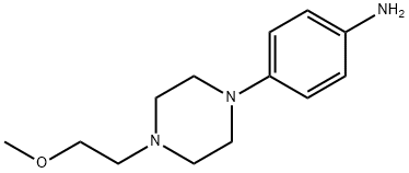 4-[4-(2-Methoxyethyl)piperazin-1-yl]aniline,443915-51-3,结构式