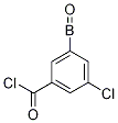 3-Chloro-5-(oxoboronyl)benzoyl chloride 化学構造式