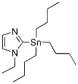 (1-Ethyl-1H-imidazol-2-yl)tributylstannane 结构式