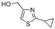(2-Cyclopropyl-1,3-thiazol-4-yl)methanol 化学構造式
