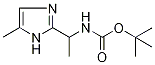 tert-Butyl [1-(5-methyl-1H-imidazol-2-yl)ethyl]carbamate Struktur