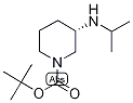 (3S)-3-[(Prop-2-yl)amino]piperidine, N1-BOC protected, tert-Butyl (3S)-3-[(prop-2-yl)amino]piperidine-1-carboxylate, (3S)-1-(tert-Butoxycarbonyl)-3-[(prop-2-yl)amino]piperidine|