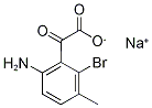 Sodium (6-amino-2-bromo-3-methylphenyl)(oxo)acetate Struktur