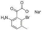 Sodium (6-amino-2-bromo-3-methylphenyl)(oxo)acetate Structure