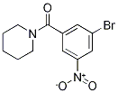 1-(3-Bromo-5-nitrobenzoyl)piperidine 98%,,结构式