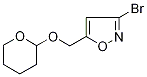3-Bromo-5-[(tetrahydro-2H-pyran-2-yloxy)methyl]isoxazole,,结构式