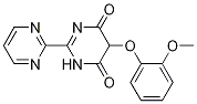 5-(2-Methoxyphenoxy)-1H-[2,2']-bipyrimidine-4,6-dione 化学構造式