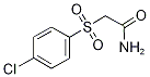 2-[(4-Chlorophenyl)sulphonyl]acetamide Structure