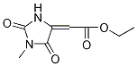 2,5-Dioxo-4-(2-ethoxy-2-oxoethylidene)-1-methylimidazoline, 5-(2-Ethoxy-2-oxoethylidene)-3-methylimidazolidine-2,4-dione, 5-(2-Ethoxy-2-oxoethylidene)-1-methylhydantoin