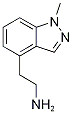 2-(1-Methyl-1H-indazol-4-yl)ethylamine 结构式