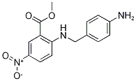 4-Amino-N-[2-(methoxycarbonyl)-4-nitrophenyl]benzylamine,,结构式