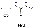 1-[(3S)-Piperidin-3-yl]-3-(prop-2-yl)urea hydrochloride, (3S)-3-{[(Prop-2-yl)carbamoyl]amino}piperidine hydrochloride 结构式