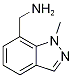 (1-Methyl-1H-indazol-7-yl)methylamine Struktur