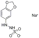 3,4-(Methylenedioxy)phenylhydrazine-N'-sulphonate, sodium salt|