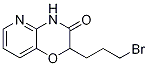 2-(3-Bromoprop-1-yl)-3,4-dihydro-3-oxo-2H-pyrido[3,2-b][1,4]oxazine 化学構造式