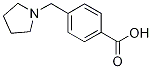 4-(PYRROLIDIN-1-YLMETHYL)BENZOIC ACI 结构式
