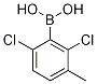 2,6-Dichloro-3-methylbenzeneboronic acid,,结构式