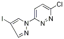 3-Chloro-6-(4-iodo-1H-pyrazol-1-yl)pyridazine 98% 结构式