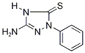 5-Amino-2,4-dihydro-2-phenyl-3H-1,2,4-triazole-3-thione 结构式