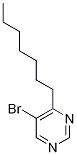 5-Bromo-4-heptylpyrimidine Structure