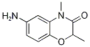 6-Amino-2,4-dimethyl-2H-1,4-benzoxazin-3(4H)-one 结构式