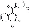 Methyl [(3,4-dihydro-3-methyl-4-oxophthalazin-1-yl)carbonylamino]acetate