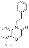 8-Amino-4-(2-phenylethyl)-2H-1,4-benzoxazin-3(4H)-one Structure