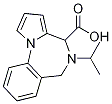 5,6-Dihydro-5-isopropyl-4H-pyrrolo[1,2-a][1,4]benzodiazepine-4-carboxylic acid