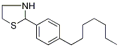 2-(4-Hept-1-ylphenyl)-1,3-thiazolidine 结构式