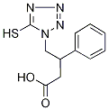 4-(5-Mercapto-1H-tetrazol-1-yl)-3-phenylbutanoic acid, 3-Phenyl-4-(5-sulphanyl-1H-1,2,3,4-tetrazol-1-yl)butanoic acid|