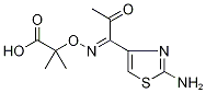  2-({[1-(2-Amino-1,3-thiazol-4-yl)-2-oxopropylidene]amino}oxy)-2-methylpropanoic acid