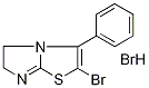 2-Bromo-5,6-dihydro-3-phenylimidazo[2,1-b][1,3]thiazole hydrobromide Struktur