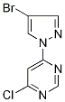 4-(4-Bromo-1H-pyrazol-1-yl)-6-chloropyrimidine 98% Struktur