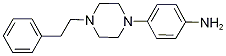 4-[4-(2-Phenylethyl)piperazin-1-yl]aniline Struktur